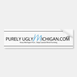 keep michigan pure bumper sticker
