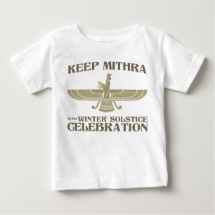 Keep Mithra in the Winter Solstice Celebration Baby T-Shirt