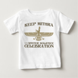 Keep Mithra in the Winter Solstice Celebration Baby T-Shirt