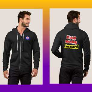 Keep Moving Forward Motivational Hoodie