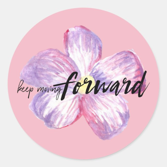Keep Moving Forward Stickers (Front)