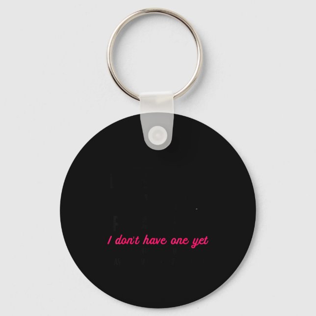 Keep My Husband In Your Prayers Funny Saying Quote Key Ring (Front)