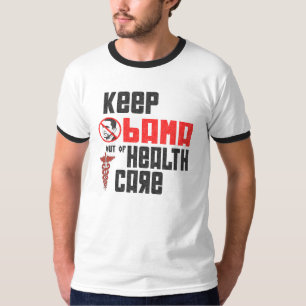 Keep Obama out of Health Care Mens T-Shirt