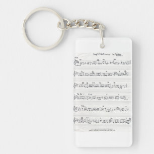 Keep Of The Promise Sheet Music key chain