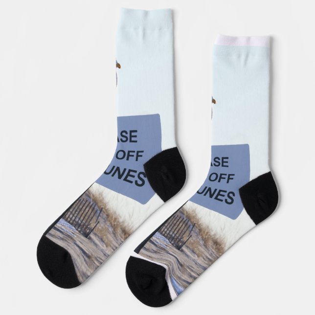 Keep off the Dunes Socks (Left)