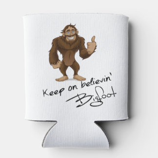 Keep On Believin' Bigfoot Autograph Can Cooler