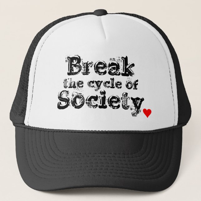 Keep on Break'n Trucker Hat (Front)