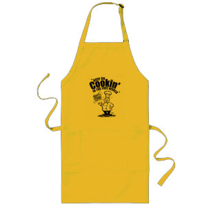 Keep on cookin' in the free world long apron