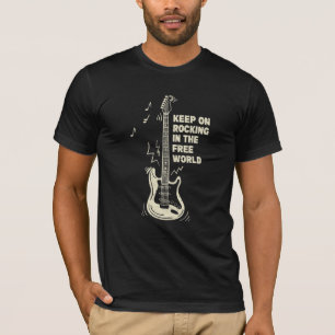 Keep On Rockin in the Free World t-shirt