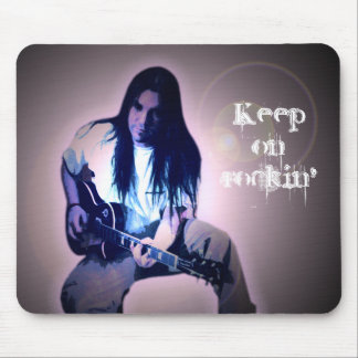 Keep on rockin' mouse mat