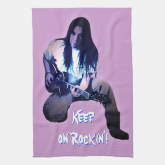 Keep on Rockin' Tea Towel