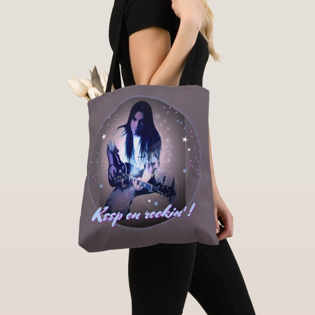 Keep on rockin'! Tote Bag (Close Up)