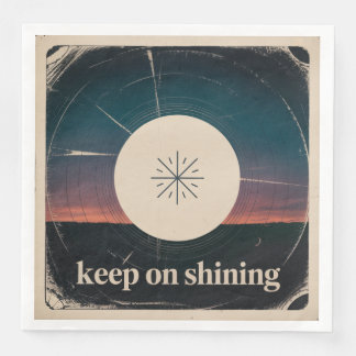 Keep On Shining Napkin