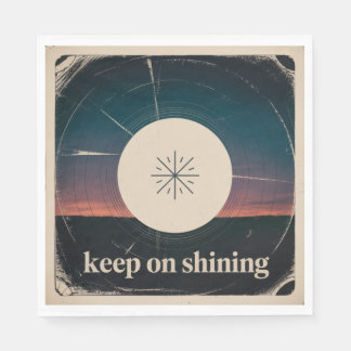 Keep On Shining Napkin