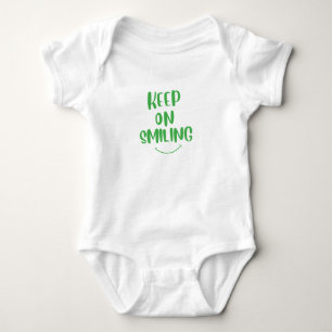Keep On Smiling Baby Bodysuit