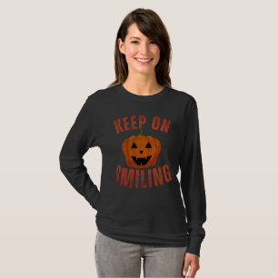 KEEP ON SMILING HALLOWEEN GIFT T-Shirt