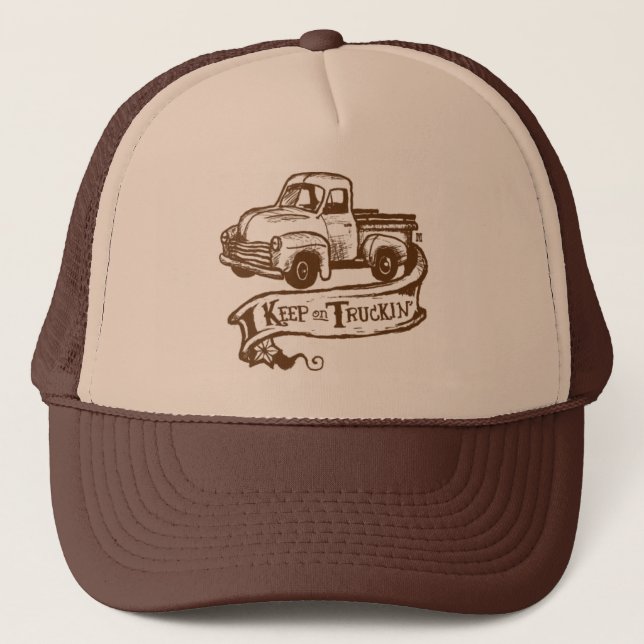 Keep on Truckin' hat (Front)