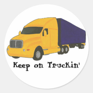 Keep on Truckin', truck on Affirmation stickers