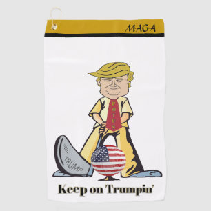 Keep On Trumpin' Golf Towel