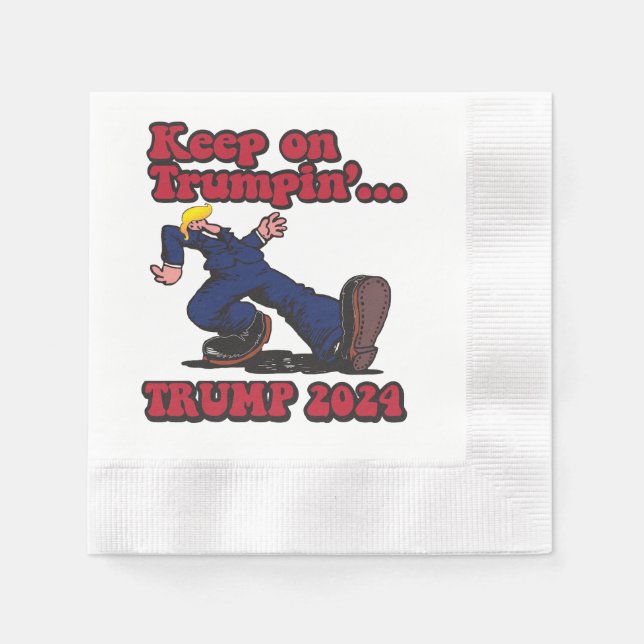 Keep On Trumpin Napkin (Front)