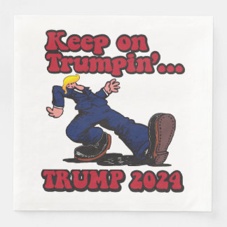 Keep On Trumpin Napkin