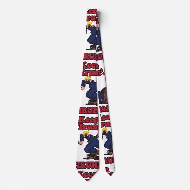 Keep on Trumpin! Tie (Front)