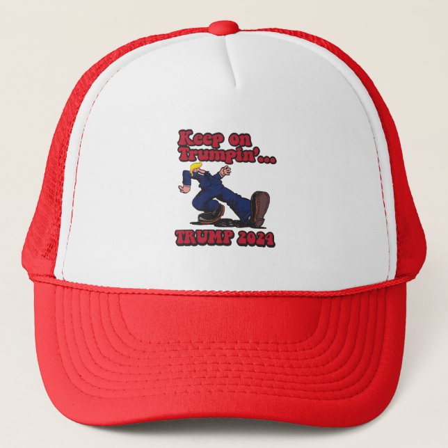 Keep on Trumpin Trucker Hat (Front)