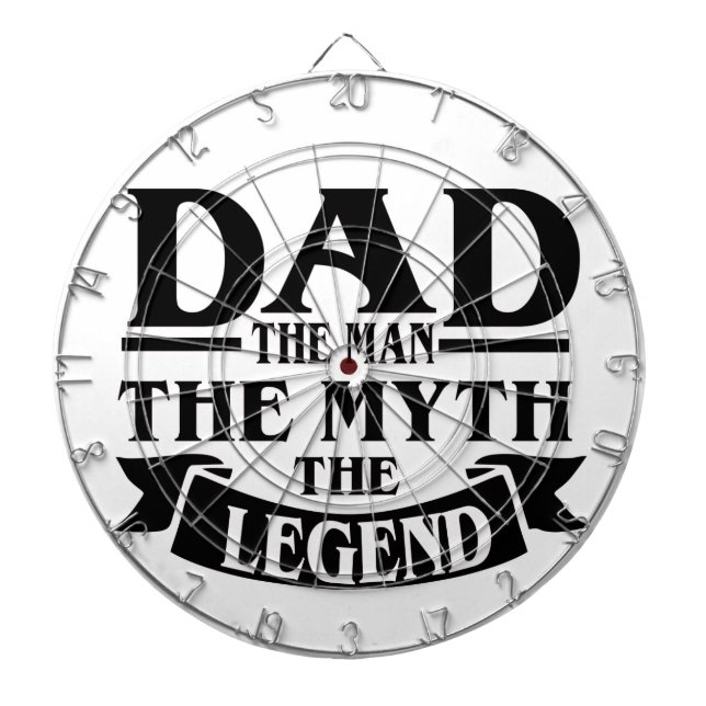 Keep or Create your own design & Text Dartboard (Front)