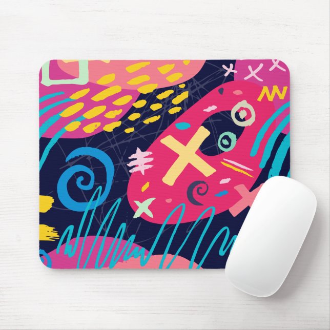 Keep or Create your own design&Text Mouse Pad (With Mouse)