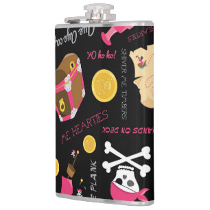 Keep or create your own  Flask, 6 oz. Hip Flask