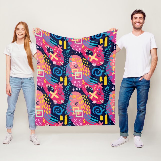 Keep or Create your own Glossy Wrapping Paper Flee Fleece Blanket (In Situ)