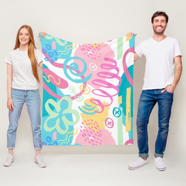 Keep or Create your own Glossy Wrapping Paper Flee Fleece Blanket (In Situ)