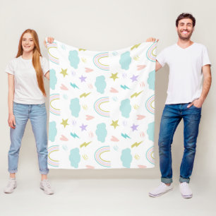 Keep or Create your own Glossy Wrapping Paper Flee Fleece Blanket