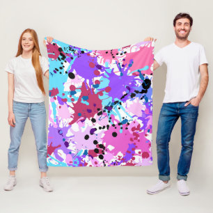 Keep or Create your own Glossy Wrapping Paper Flee Fleece Blanket