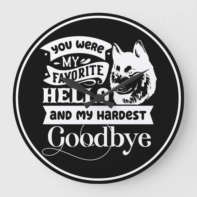 Keep or create your own :-) large clock (Front)