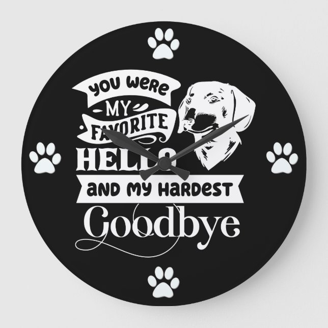Keep or create your own :-) large clock (Front)