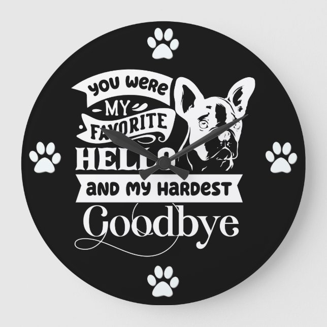 Keep or create your own :-) large clock (Front)