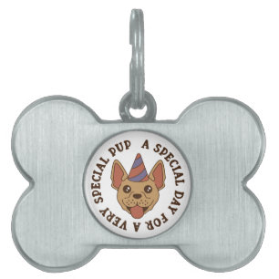 Keep or create your own pet ID tag