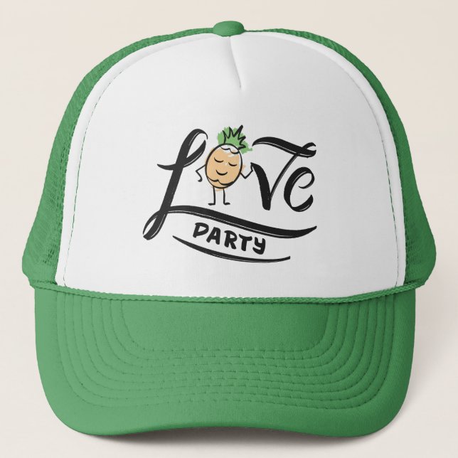 Keep or Create your own text and design :-) Trucker Hat (Front)