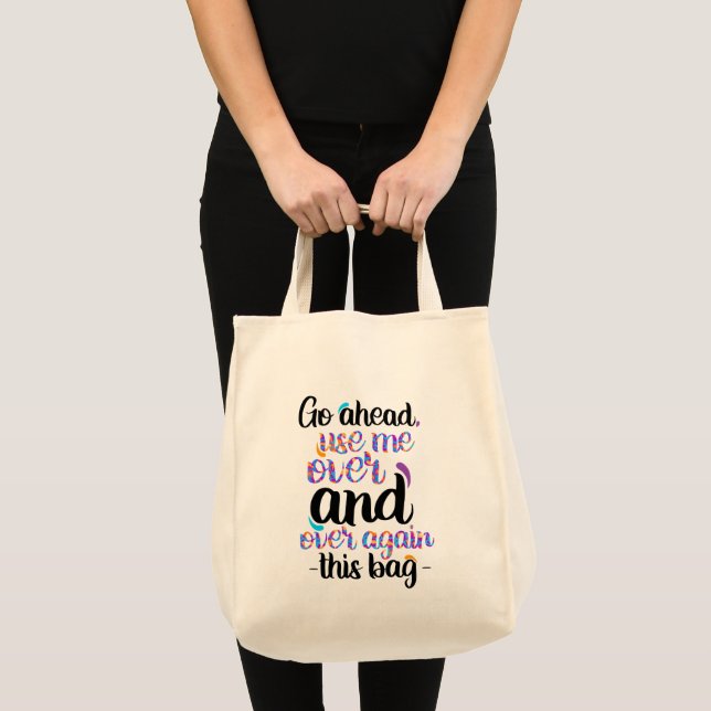 Keep or create your own   -  Tote Bag (Front (Product))