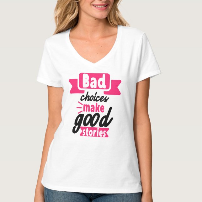 Keep or Create Your Own -V-Neck T-Shirt (Front)