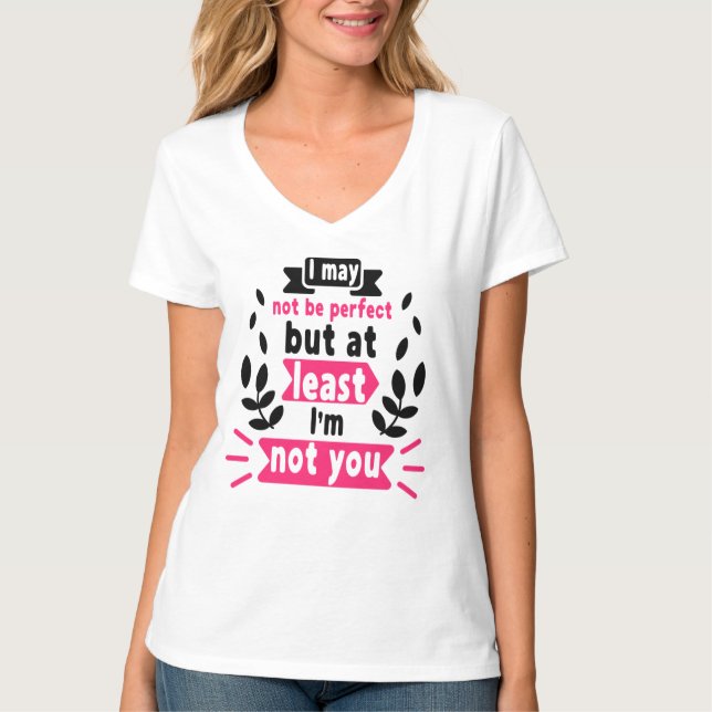 Keep or Create Your Own -V-Neck T-Shirt (Front)