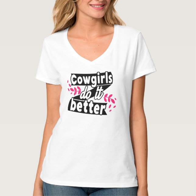 Keep or Create Your Own -V-Neck T-Shirt (Front)