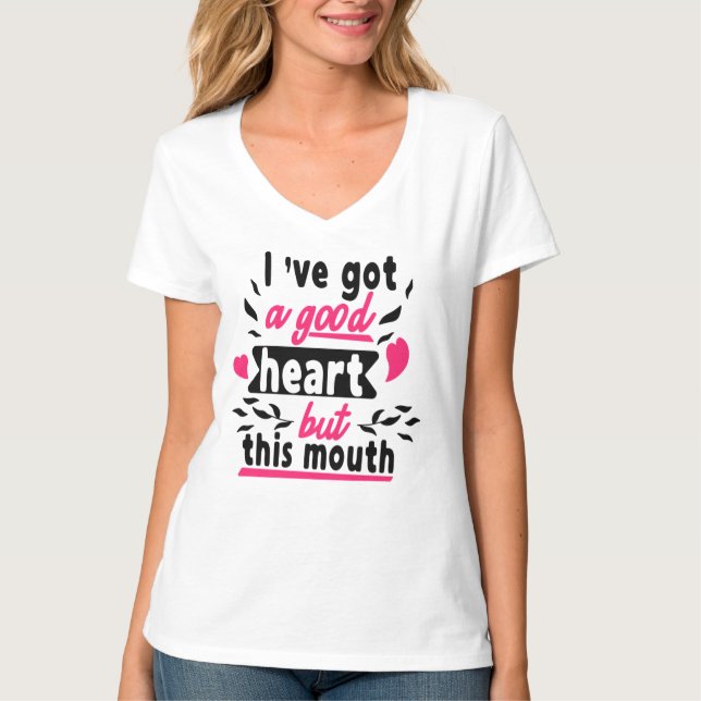 Keep or Create Your Own -V-Neck T-Shirt (Front)