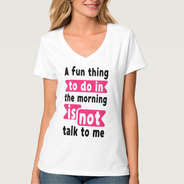 Keep or Create Your Own -V-Neck T-Shirt (Front)