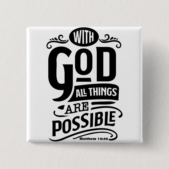 Keep or Design your own 15 Cm Square Badge (Front)