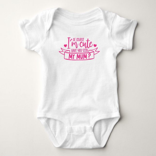Keep or design your own :-) baby bodysuit (Front)