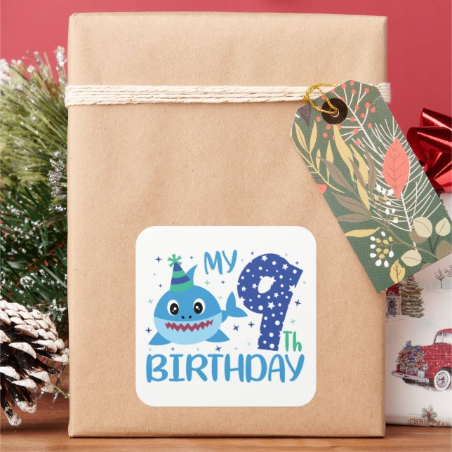 Keep or design your own - button square sticker (Holiday)