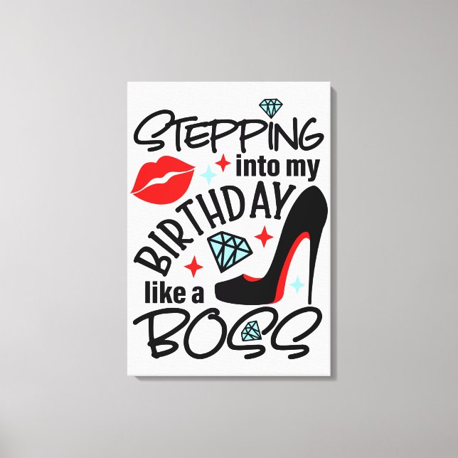 Keep or design your own Canvas (Gloss) Print (Front)