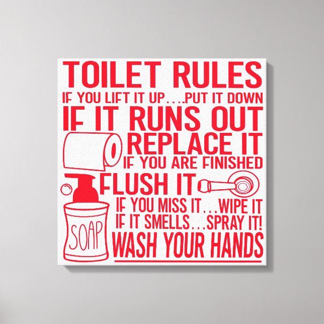 Keep or design your own Canvas (Gloss) Print (Front)